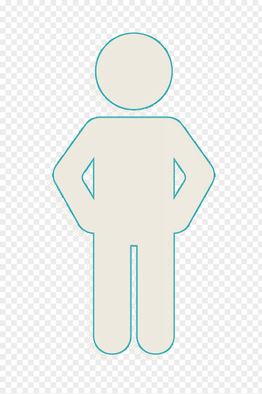 Man Standing Up Icon People Actions PNG