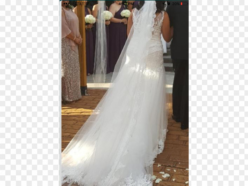 Wedding Veil Dress Bride Ivory PNG