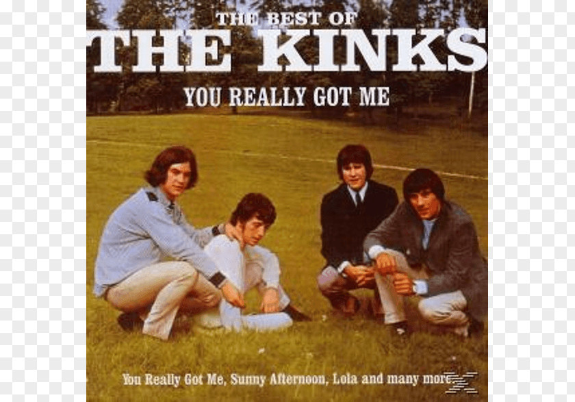 You Really Got Me Me: The Best Of Kinks Album PNG