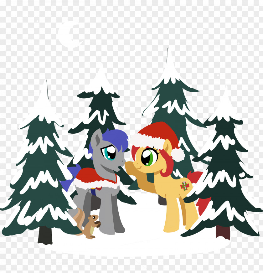 Christmas Tree Ornament Horse Clip Art PNG