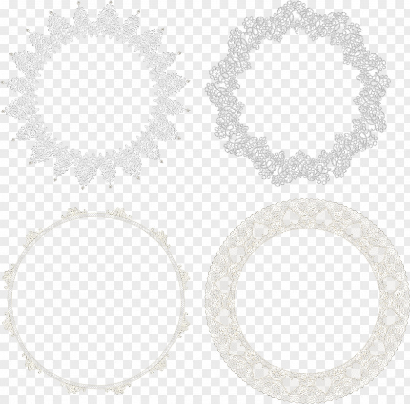 Circle Point Body Jewellery Pattern PNG