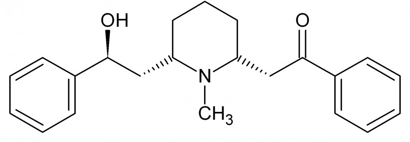 Lobeline Structure Structural Formula Skeletal Alkaloid PNG