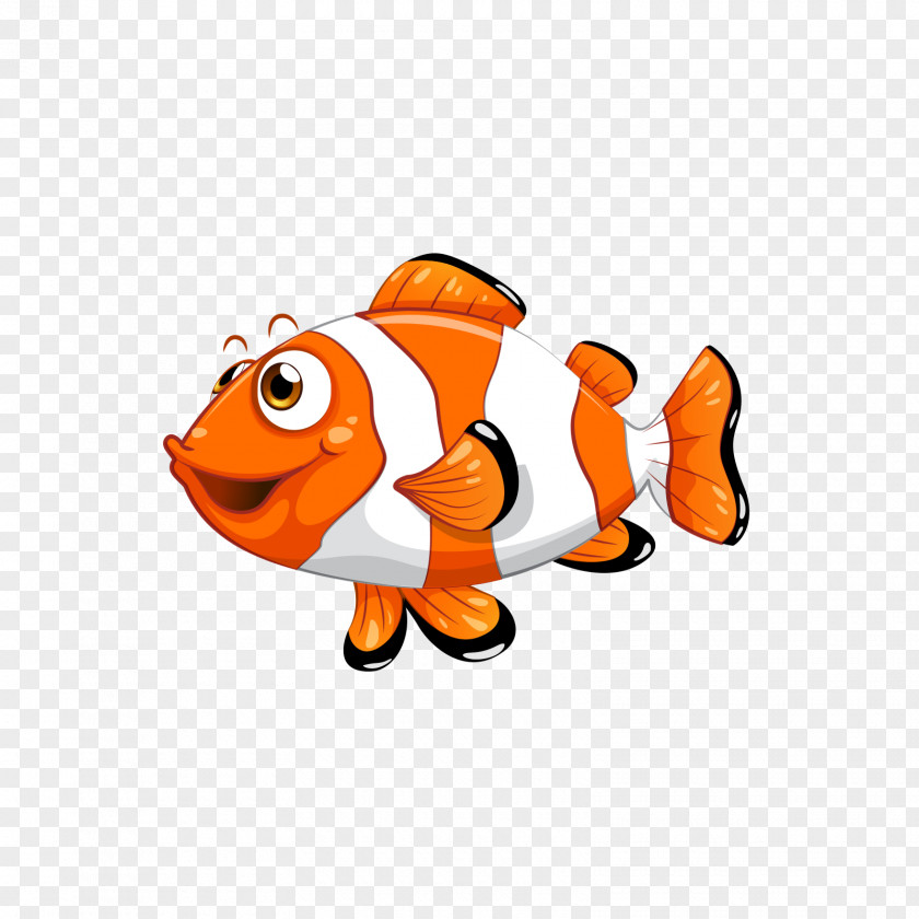 Orange White Fish Clownfish Royalty-free Clip Art PNG