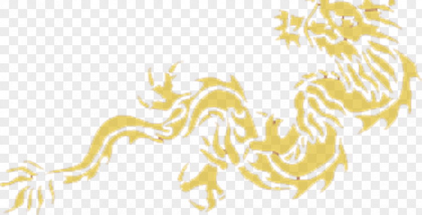 Yellow Dragon Cartoon Carnivora Illustration PNG