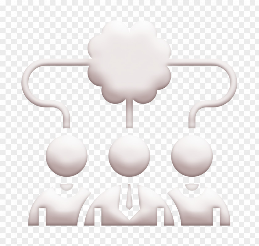 Business Management Icon Brainstorming Teamwork PNG