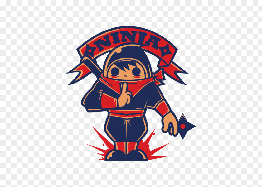 Cartoon Ninja Illustration PNG