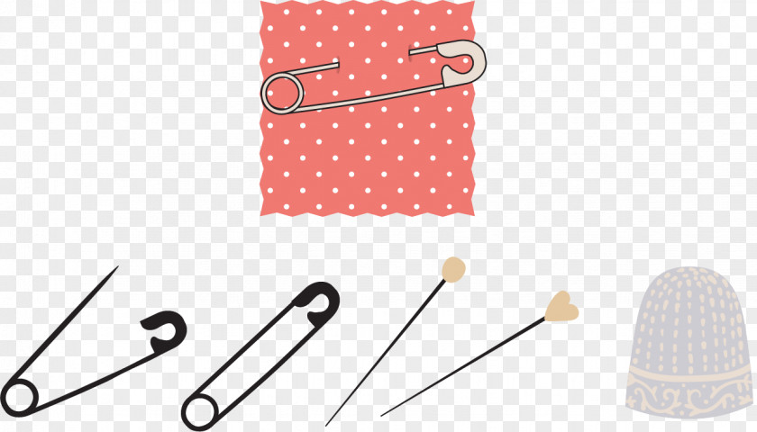 Hat Pin Vector Elements Safety Paper Clip PNG