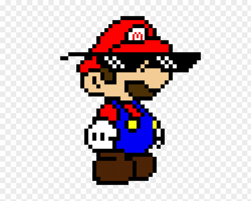 Mario Paper & Luigi: Superstar Saga Pixel Art PNG