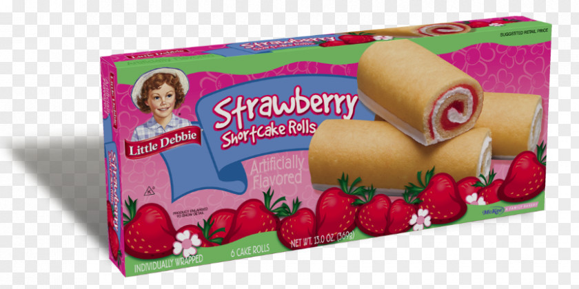Strawberry Pie Swiss Roll Cupcake Cream McKee Foods PNG