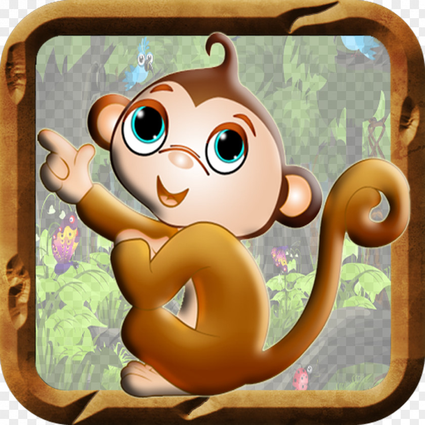 Thicket/ Monkey Primate Animated Cartoon PNG