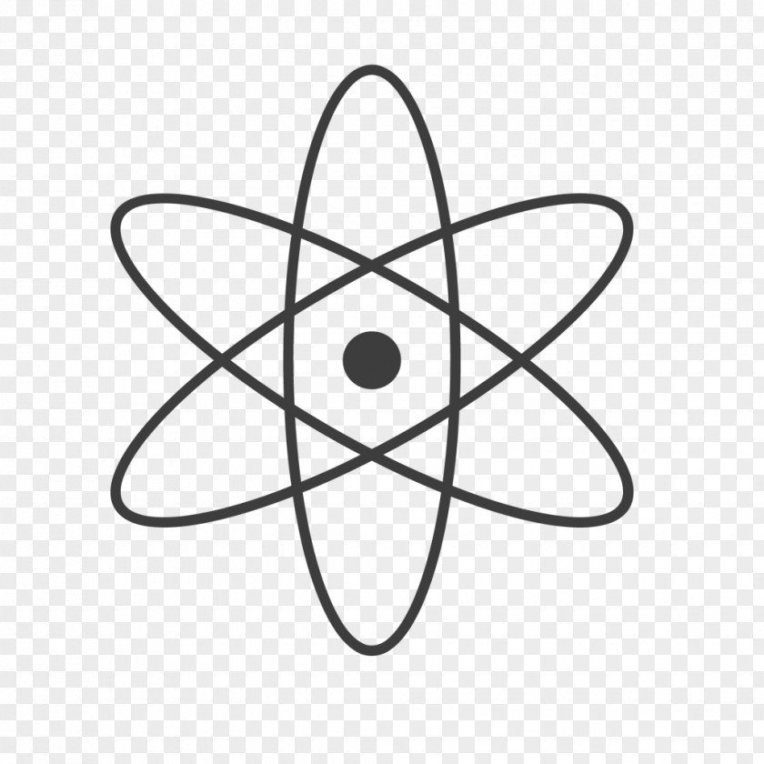 Atom Bomb Space Atomsymbol Vector Graphics Illustration PNG