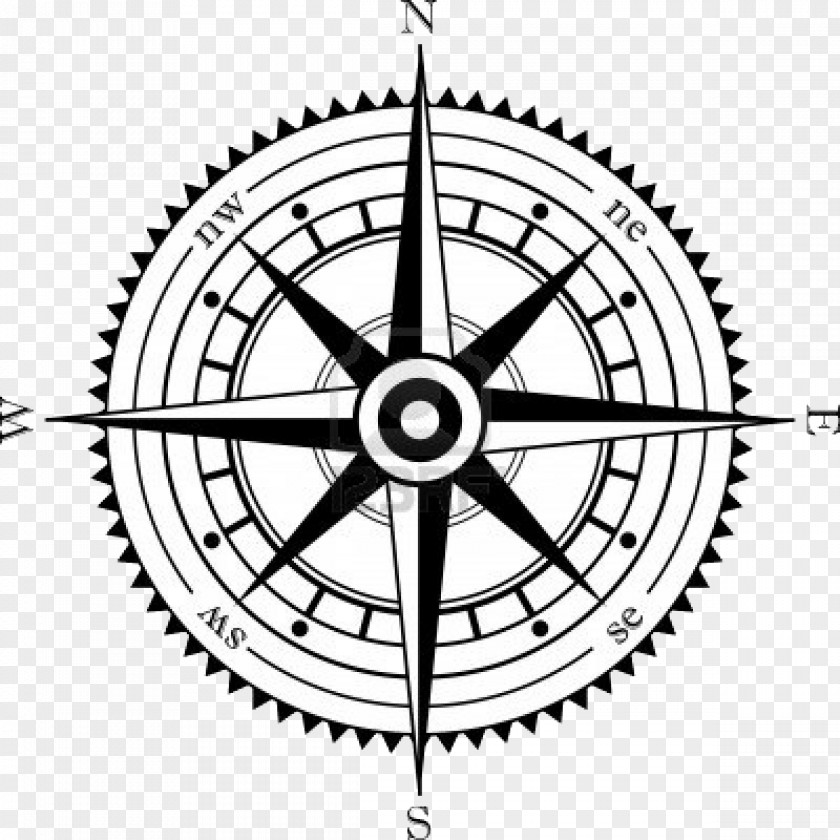 Compass Rose North PNG