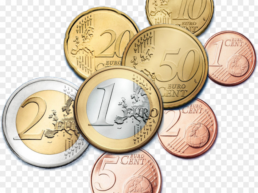 Euro Irish Coins 2 Coin PNG