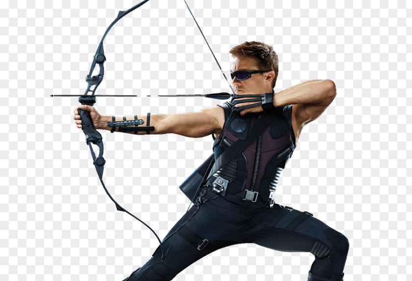 Hawkeye Clint Barton Green Arrow Black Widow Bow And Trick Arrows PNG