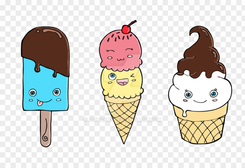 Ice Cream Silhouette Cones Cake Dessert PNG