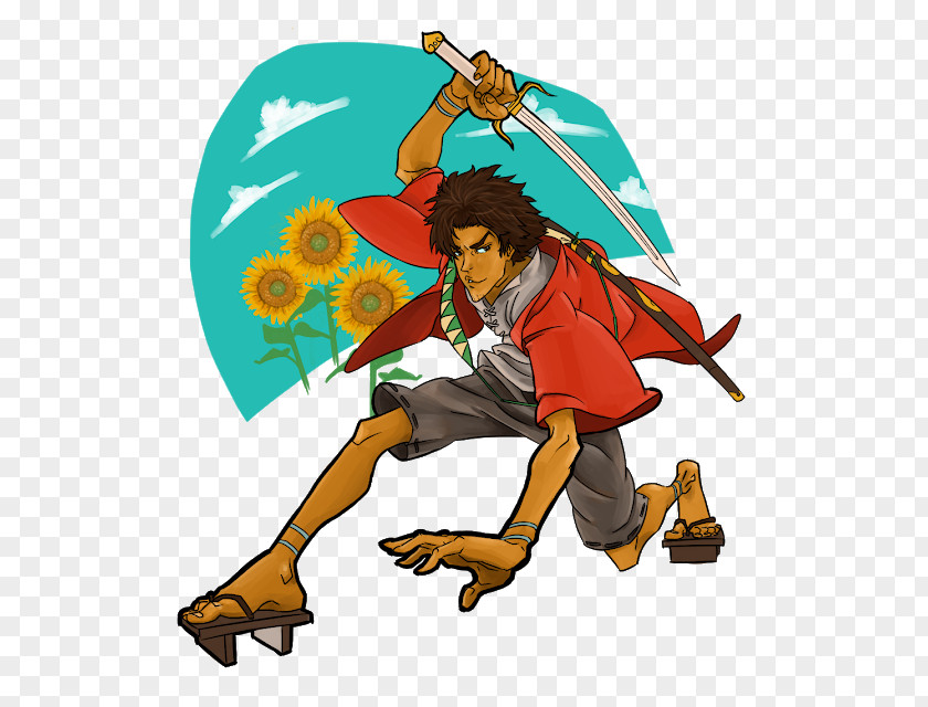 Samurai Champloo Swords Illustration Clip Art Human Behavior Product PNG