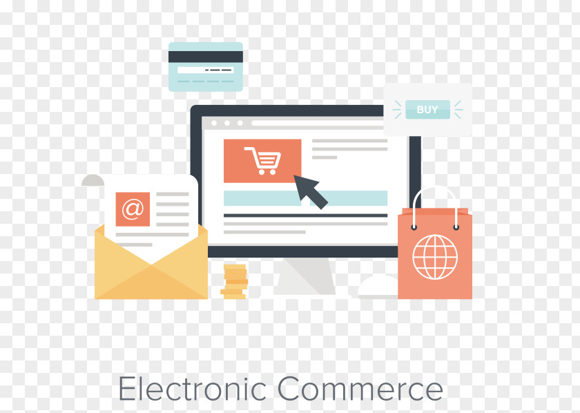 Vector PPT Office Computer Web Development E-commerce Online Shopping Website Icon PNG