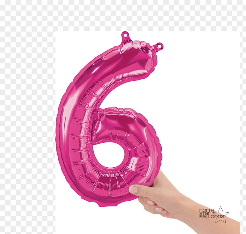 Balloon Toy Birthday Party Number PNG