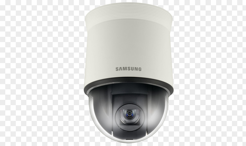 Camera Pan–tilt–zoom Hanwha Aerospace Samsung Dome IP PNG