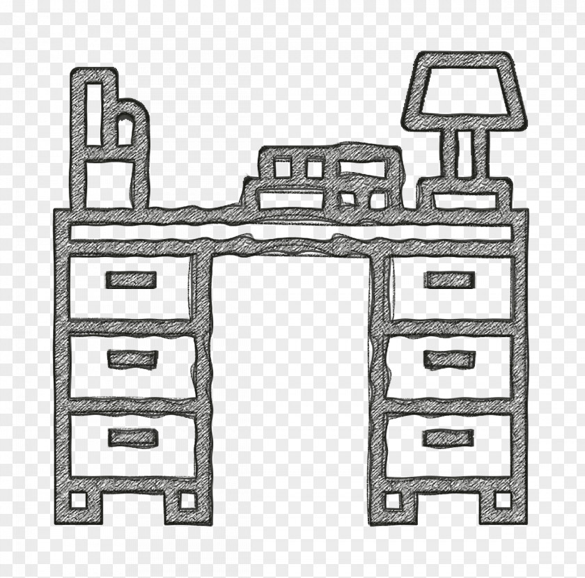 Cartoonist Icon Desk PNG