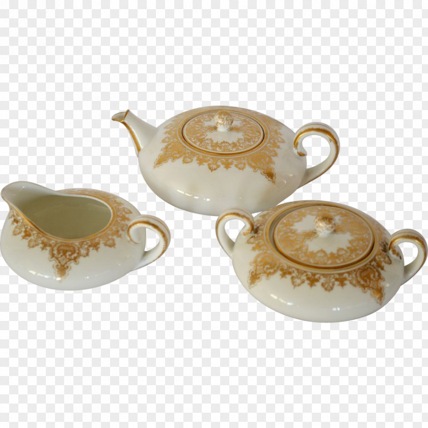 Cup Saucer Coffee Porcelain Teapot Tableware PNG