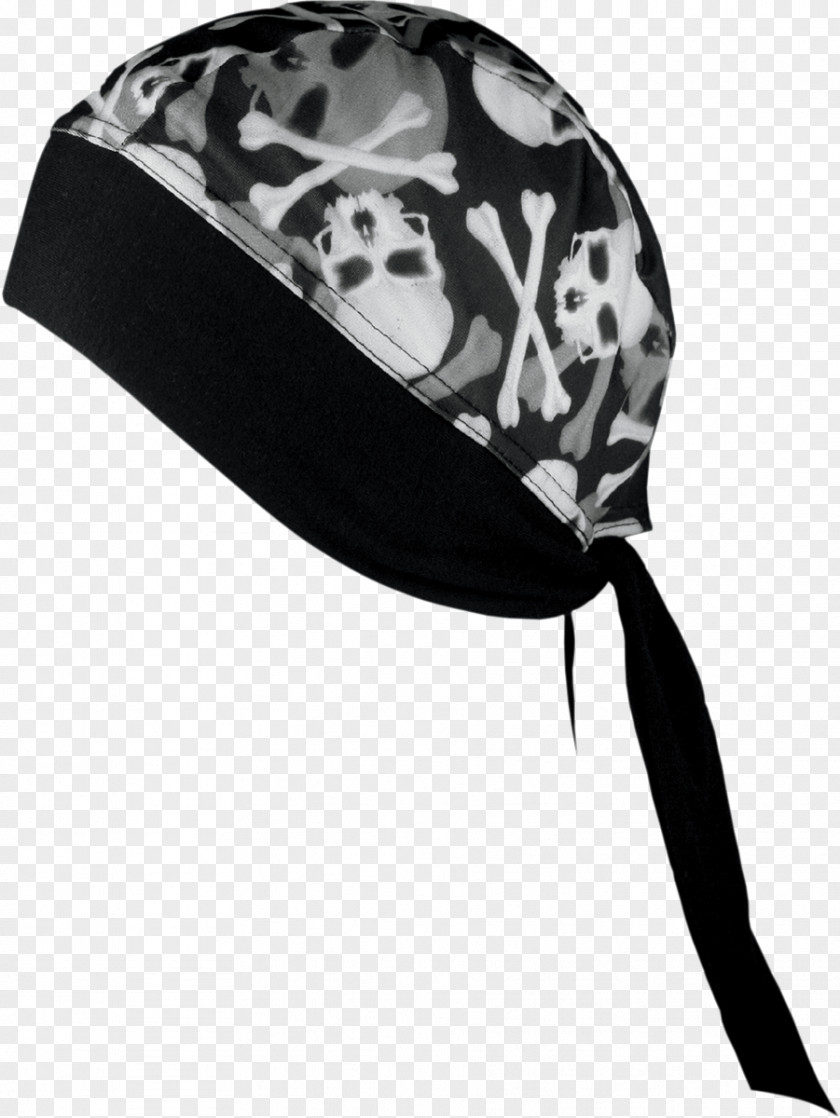 Headwear Skull And Crossbones Bandana Color Clothing PNG