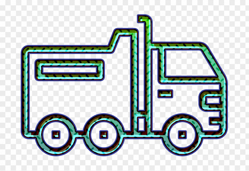 Logistics Delivery Icon Car Truck PNG