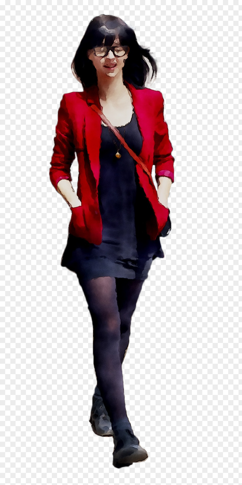 Outerwear Top Costume Maroon Sleeve PNG