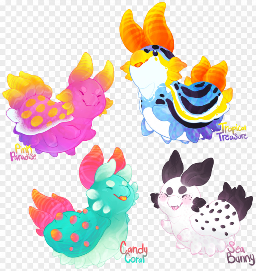 Sea Slugs Stuffed Animals & Cuddly Toys Font PNG