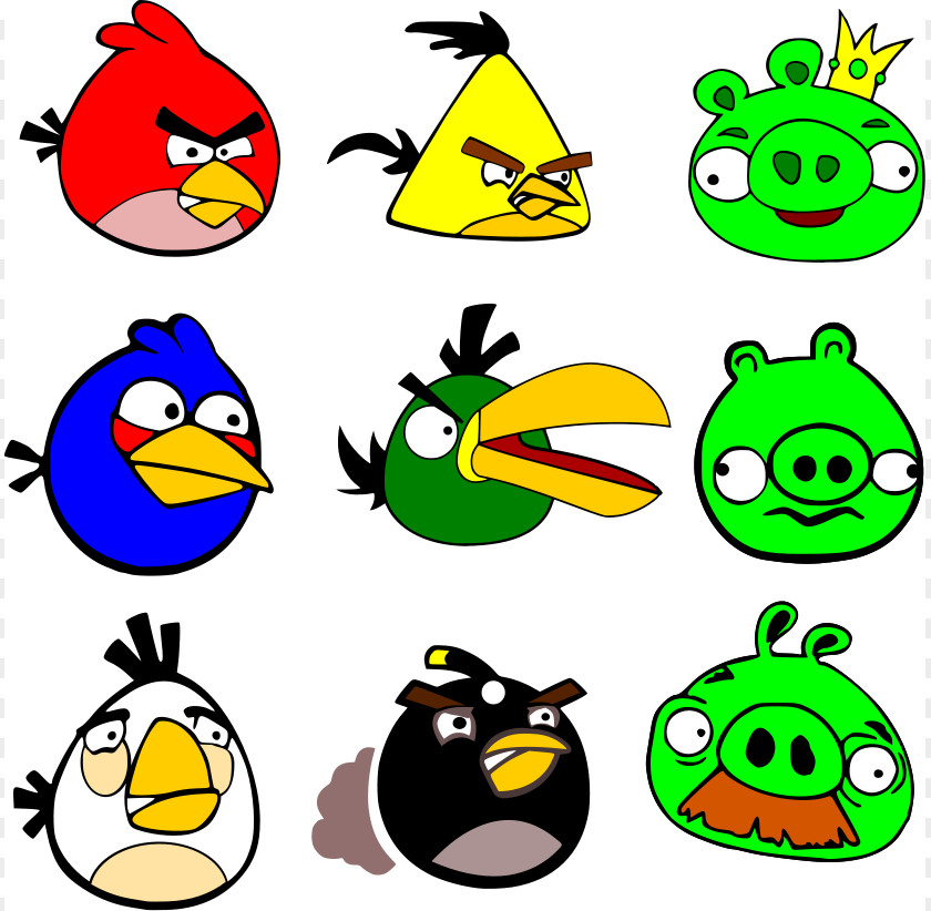 Angry Pics Birds Trilogy Star Wars Rio Clip Art PNG