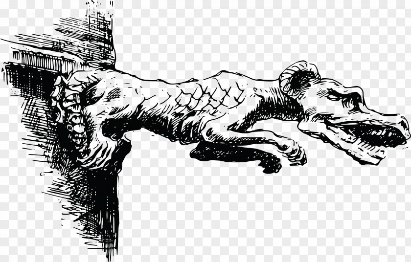 Monster Gargoyle Drawing Clip Art PNG