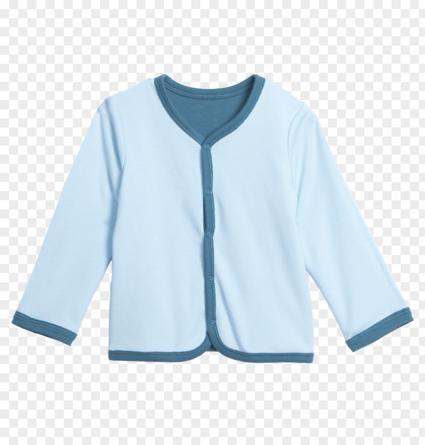Sky Blue 6 Cardigan Sleeve Jacket Neck Product PNG