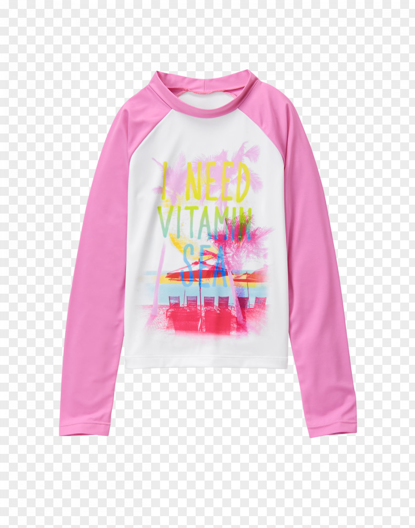 T-shirt Long-sleeved Bluza Pink M PNG