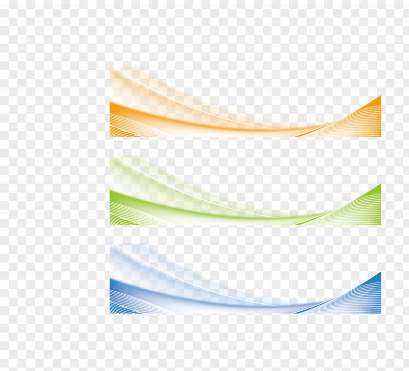 Three Color Technology Arc Graphic Design PNG