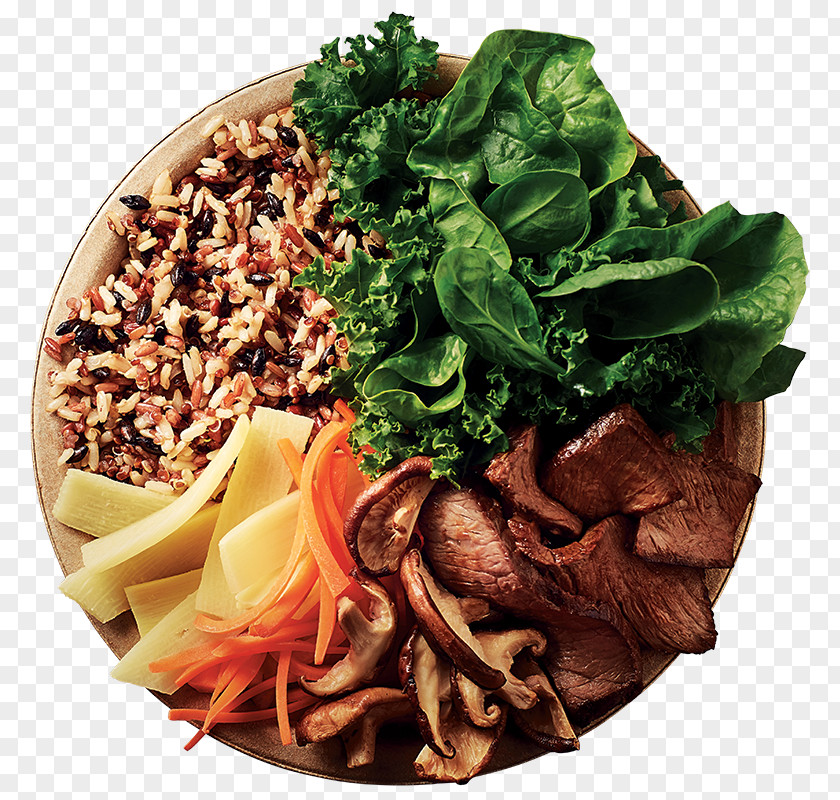 Brown Rice Bowl Beef Broccoli Healthy Choice Vegetable Food Korean Cuisine PNG
