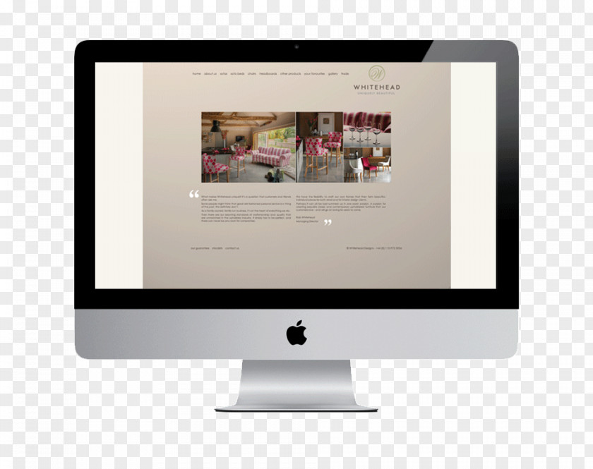 Business IMac Advertising PNG