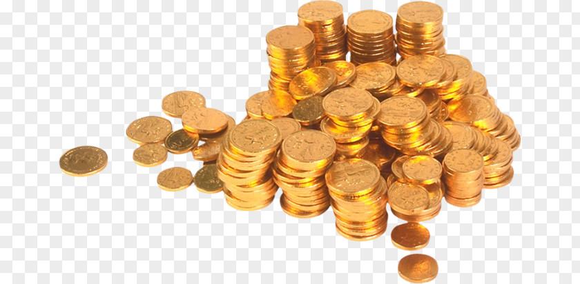 Gold Coin Bar PNG