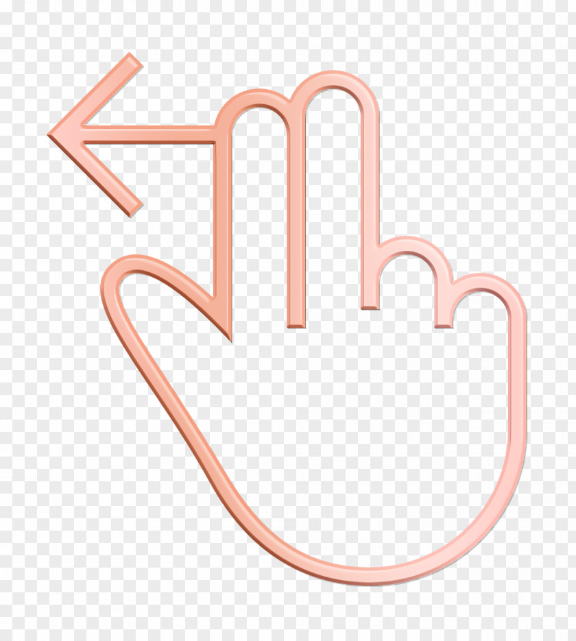 Heart Logo Fingers Icon Gesture Hand PNG