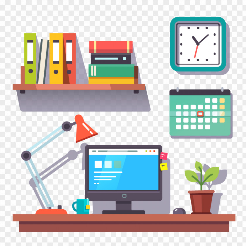Learning Electronic Device Calendar Cartoon PNG
