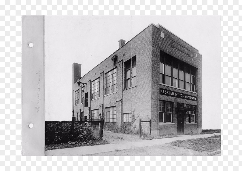 Lincoln Motor Company Detroit Car Factory Building Kessler PNG