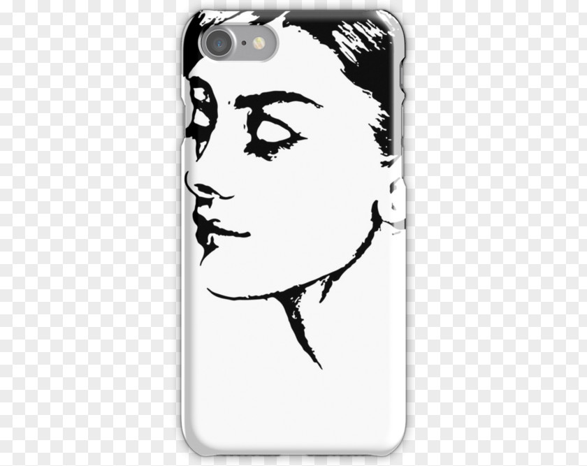 Audrey Hepburn White Mobile Phone Accessories Character Clip Art PNG
