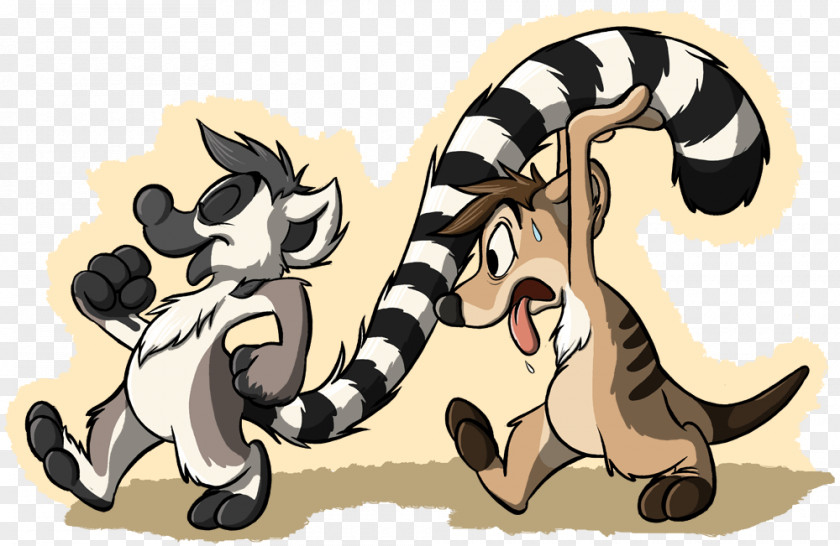 Cartoon Drawing Ring-tailed Lemur Lemuridae PNG