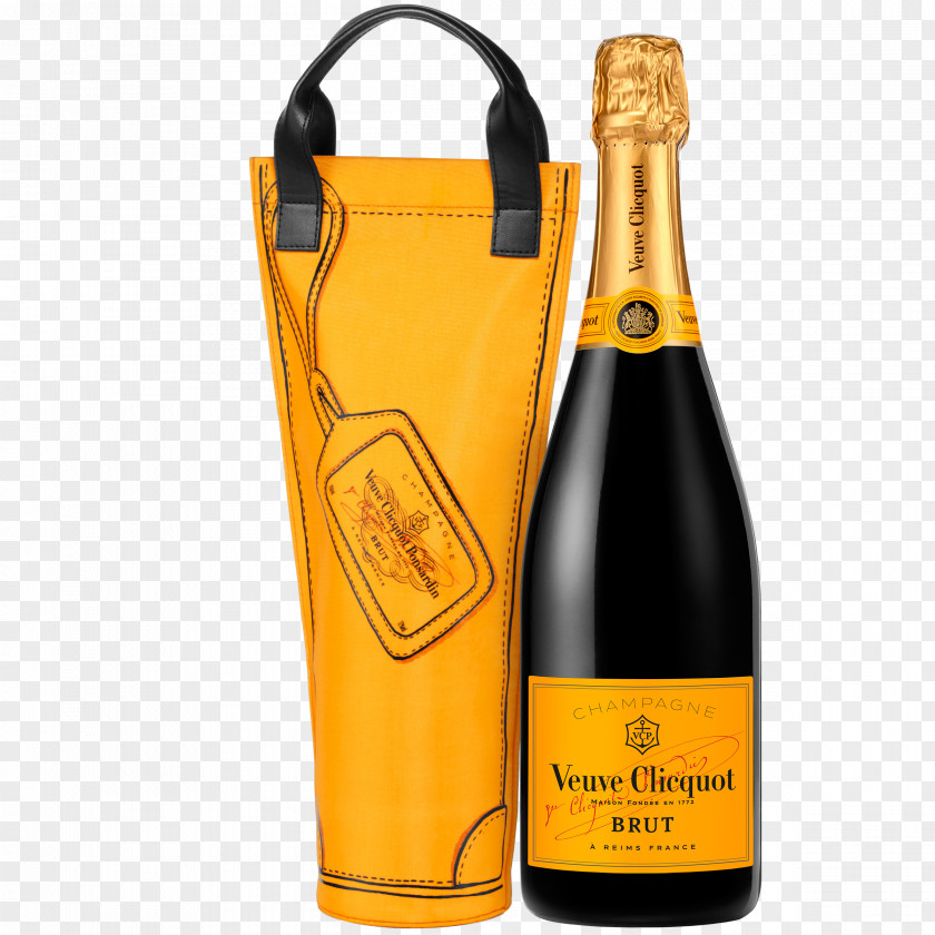 Champagne Veuve Clicquot Brut Wine NV X 1 PNG
