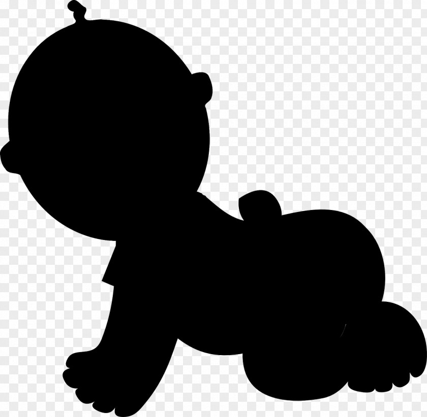 Baby Vector Silhouette Infant Clip Art PNG