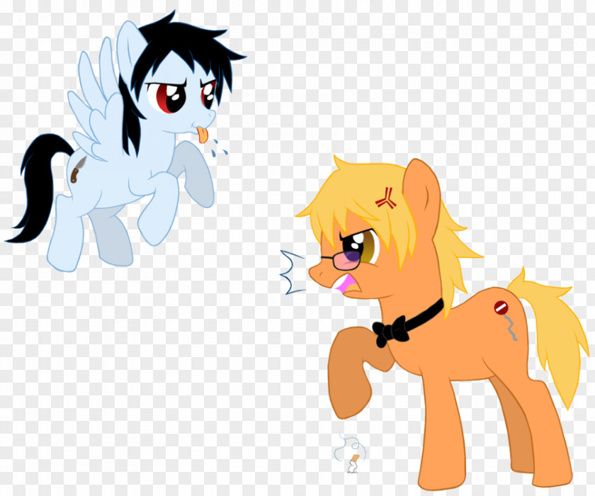 Cat Pony Durarara!! Horse I Love Ponies PNG