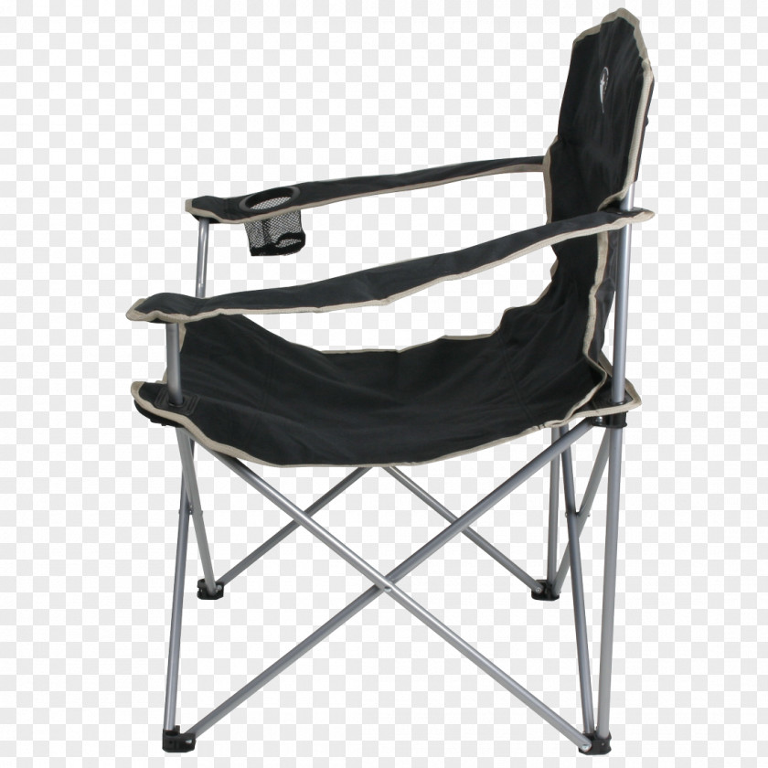Chair Folding Camping Outdoor Recreation Black PNG