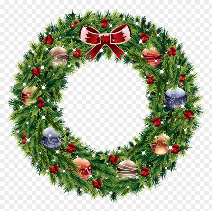Christmas Wreath Advent Clip Art PNG