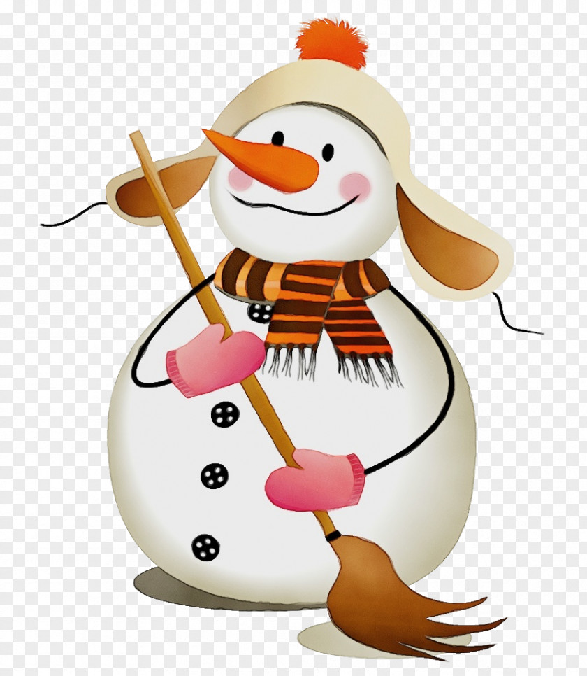 Snowman Cartoon PNG