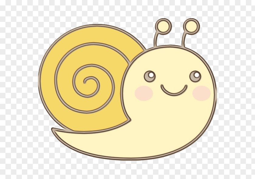 Cartoon Snail Yellow Snails And Slugs Sea PNG
