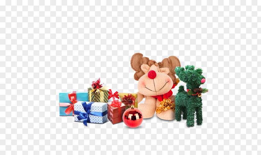 Gift Christmas Tree Greeting Card PNG